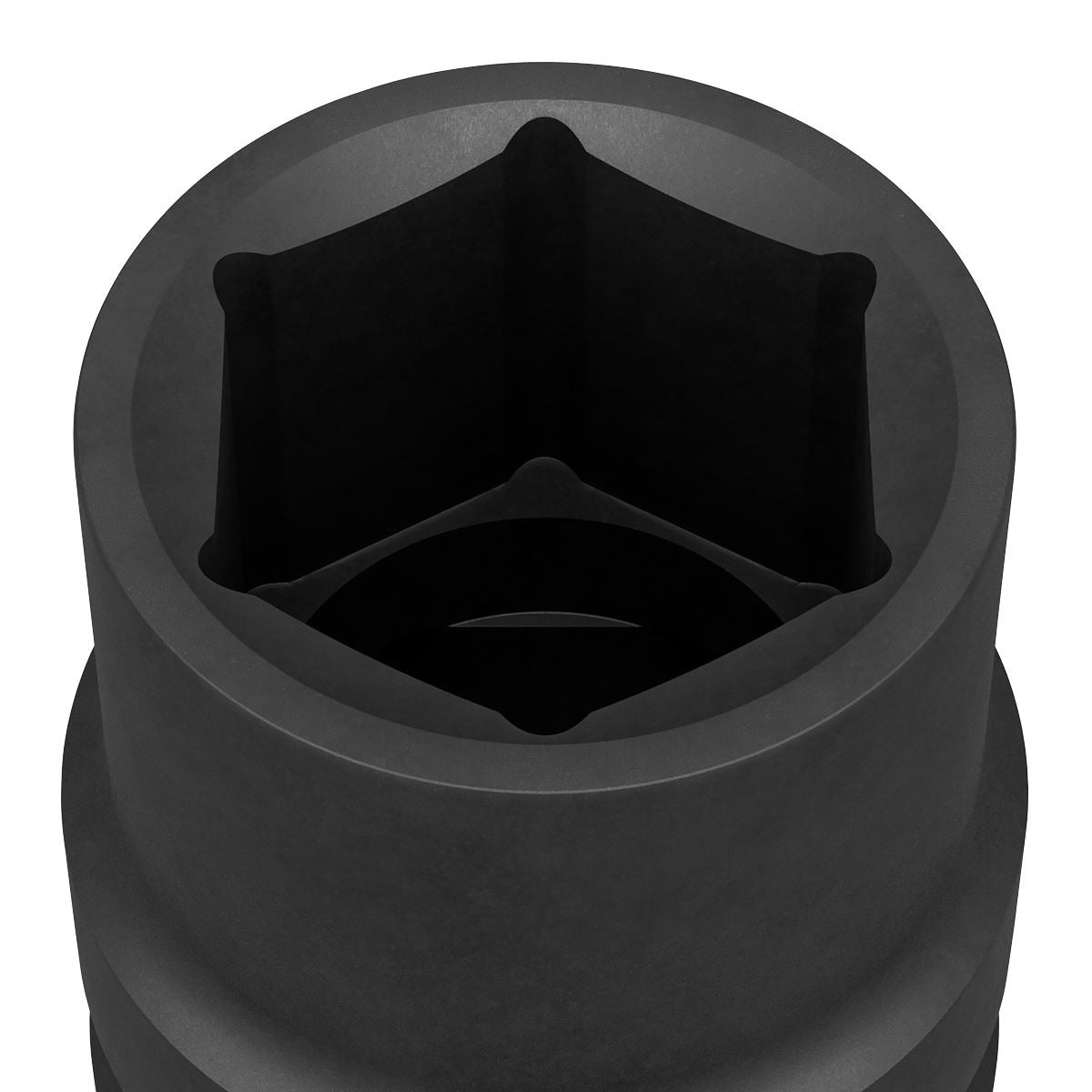 Sealey 30mm Impact Socket Standard Lenth 1"Sq Drive Single Hex Black IS130