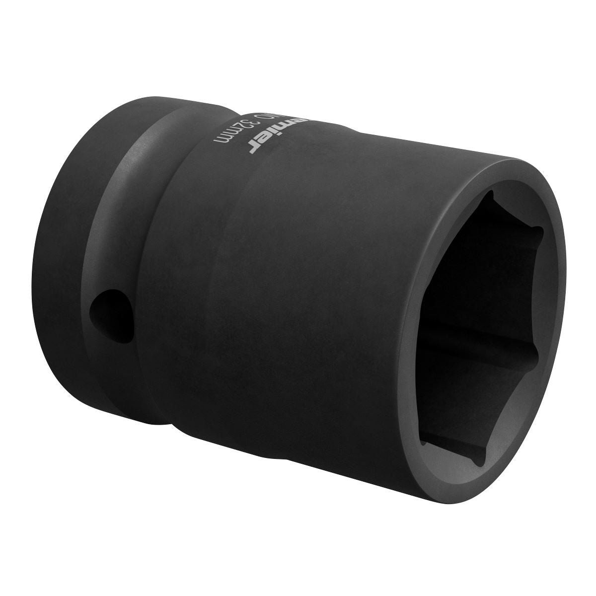 Sealey 32mm Impact Socket Standard Lenth 1"Sq Drive Single Hex IS132