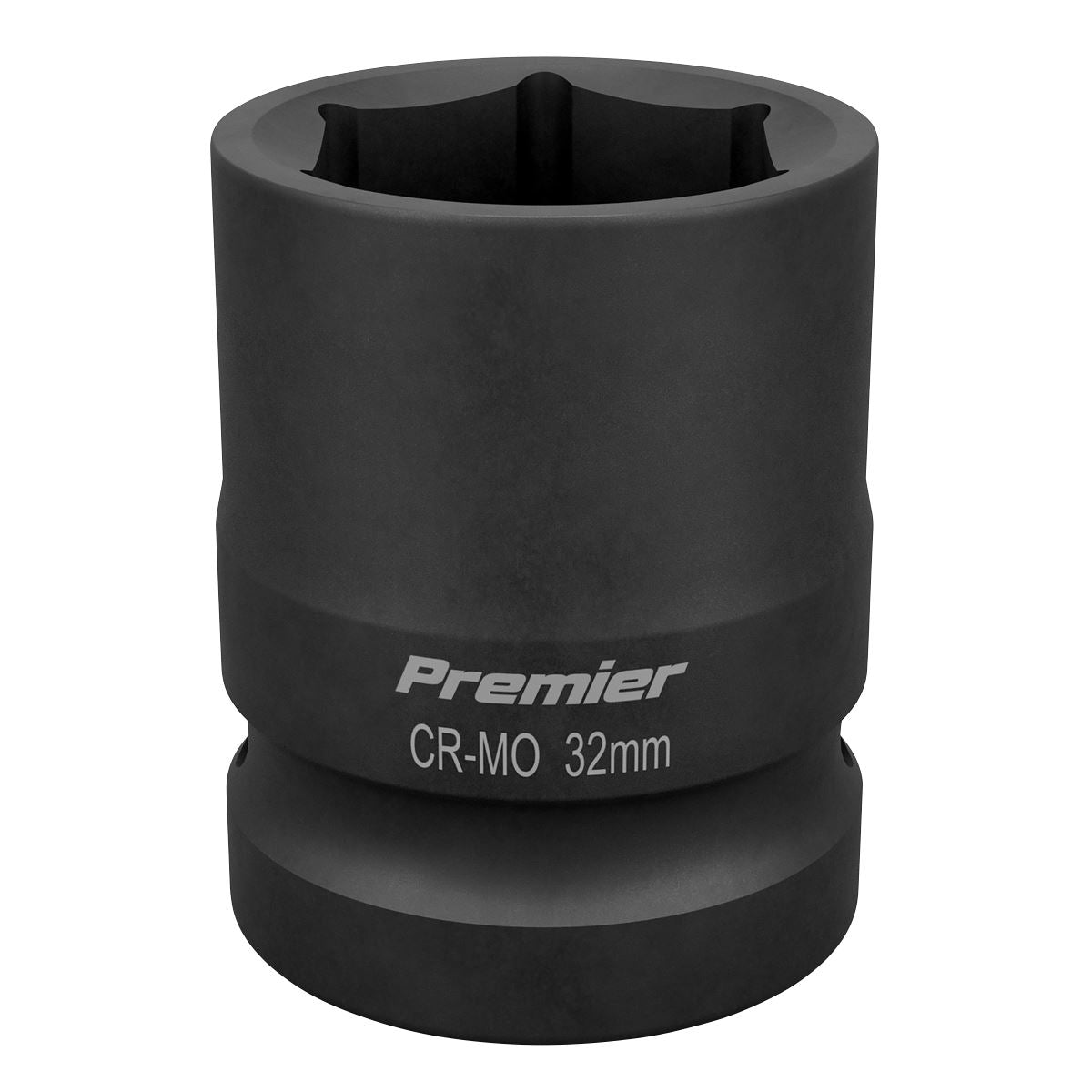 Sealey 32mm Impact Socket Standard Lenth 1"Sq Drive Single Hex IS132