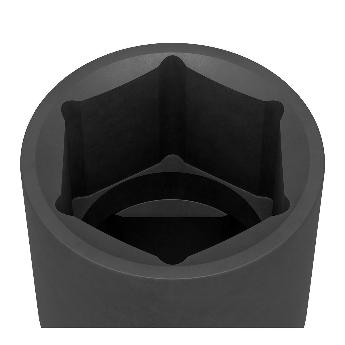 Sealey 33mm Impact Socket Standard Lenth 1"Sq Drive Single Hex Black IS133