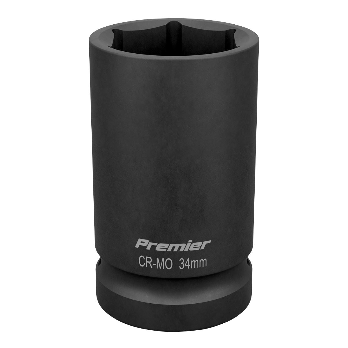 Sealey 34mm Deep Impact Socket 1"Sq Drive Single Hex WallDrive IS134D