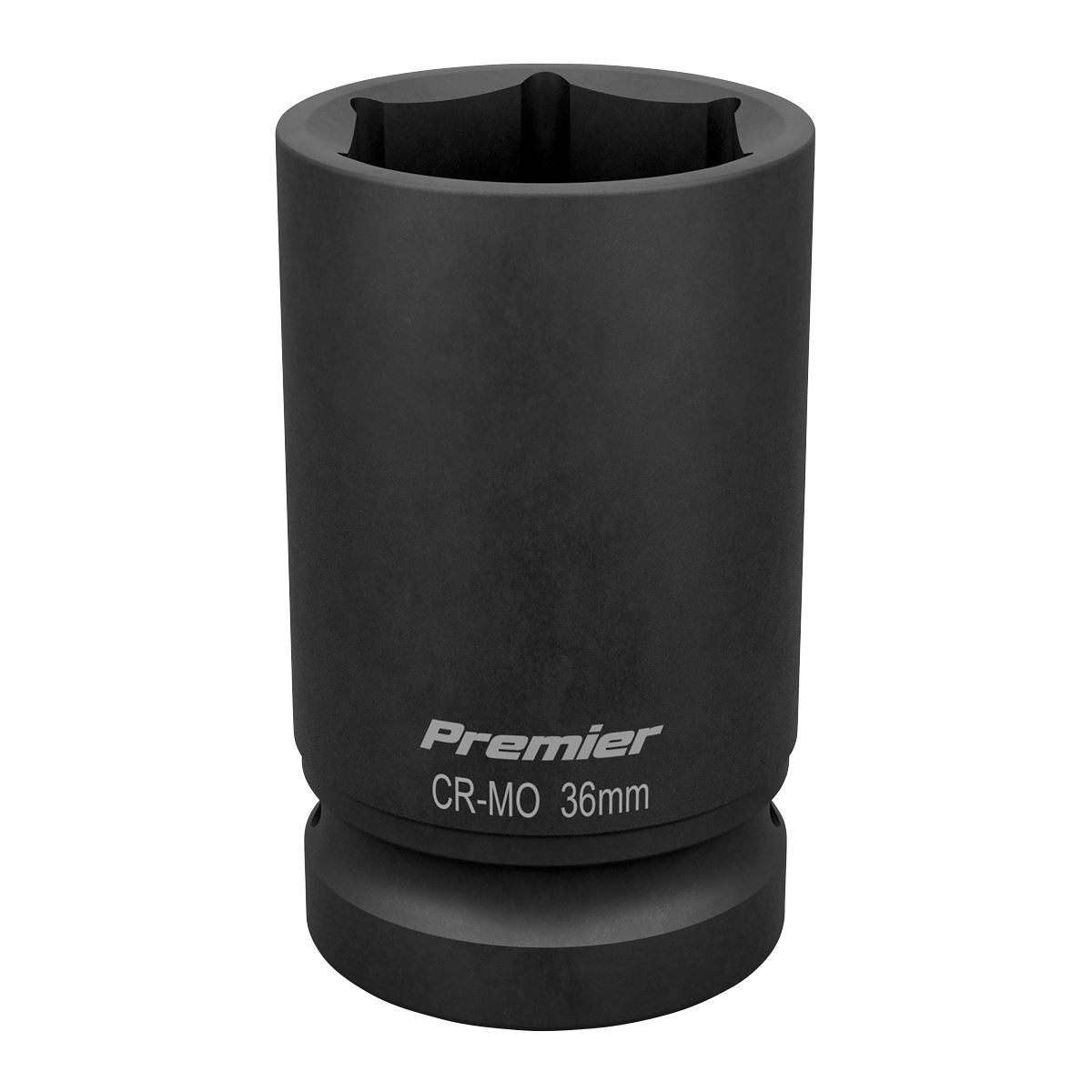 Sealey 36mm Deep Impact Socket 1"Sq Drive Single Hex WallDrive IS136D