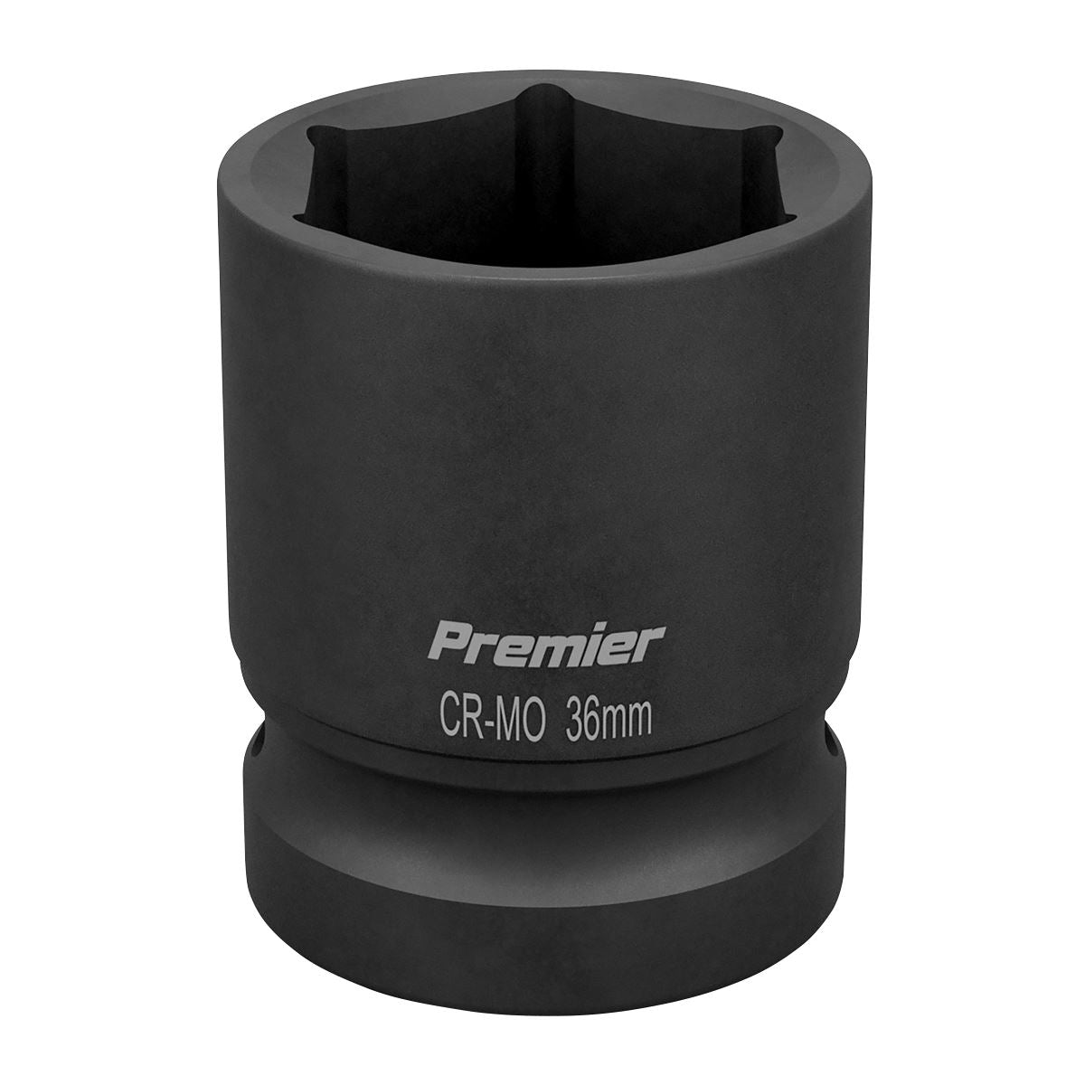 Sealey 36mm Impact Socket Standard Lenth 1"Sq Drive Single Hex IS136