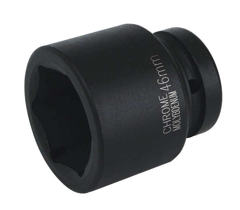Sealey 46mm Impact Socket Standard Length 1"D Single Hex WallDrive IS146