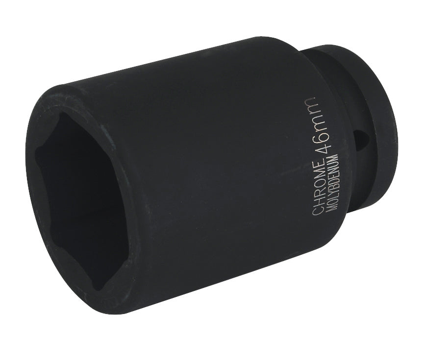 Sealey 46mm Deep Impact Socket 1"Sq Drive Single Hex WallDrive IS146D