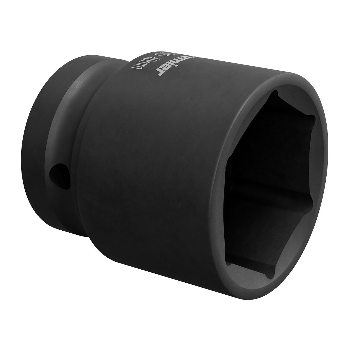 Sealey 46mm Impact Socket Standard Length 1"D Single Hex WallDrive IS146