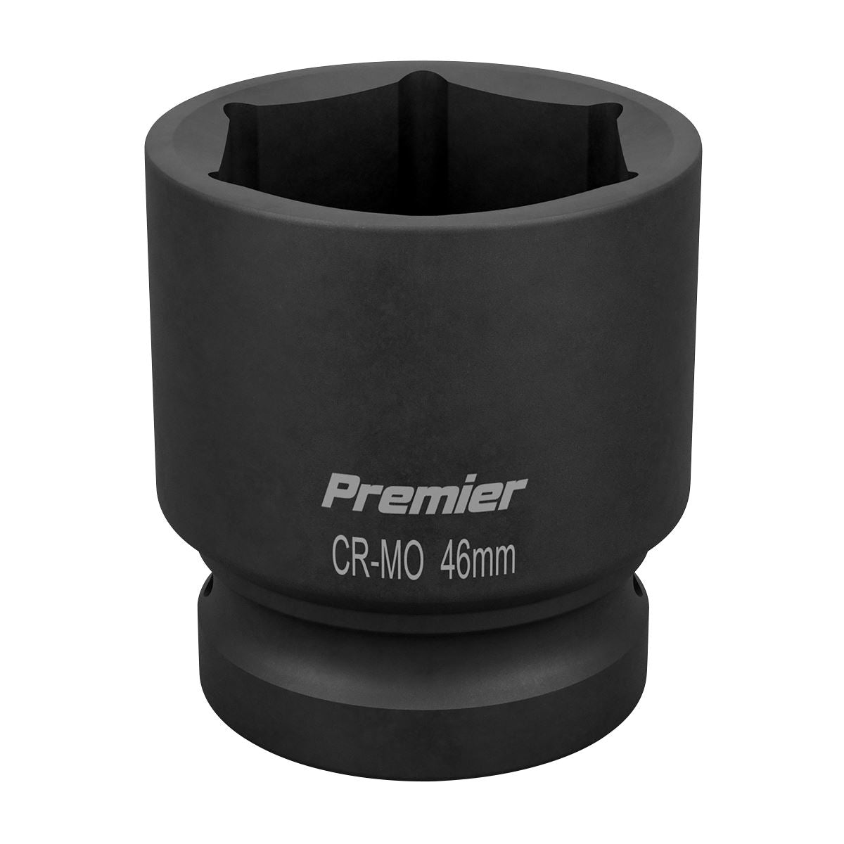 Sealey 46mm Impact Socket Standard Length 1"D Single Hex WallDrive IS146