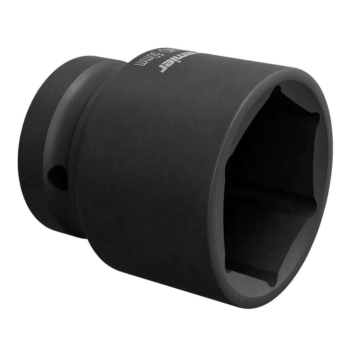 Sealey 50mm Impact Socket Standard Length 1"Sq Drive Single Hex IS150