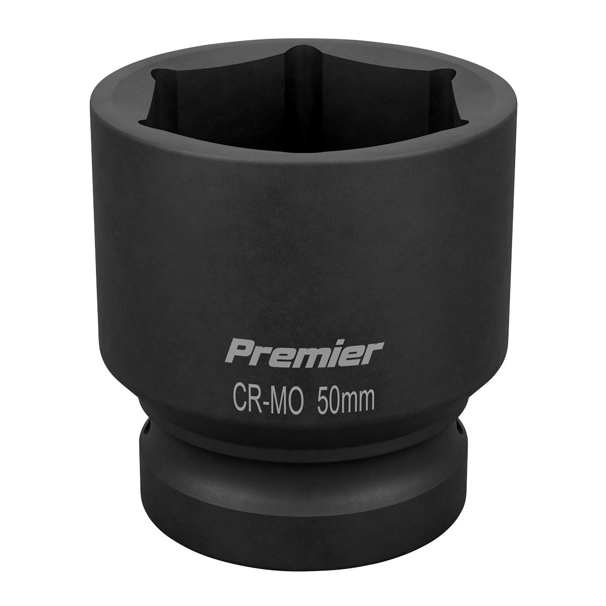 Sealey 50mm Impact Socket Standard Length 1"Sq Drive Single Hex IS150