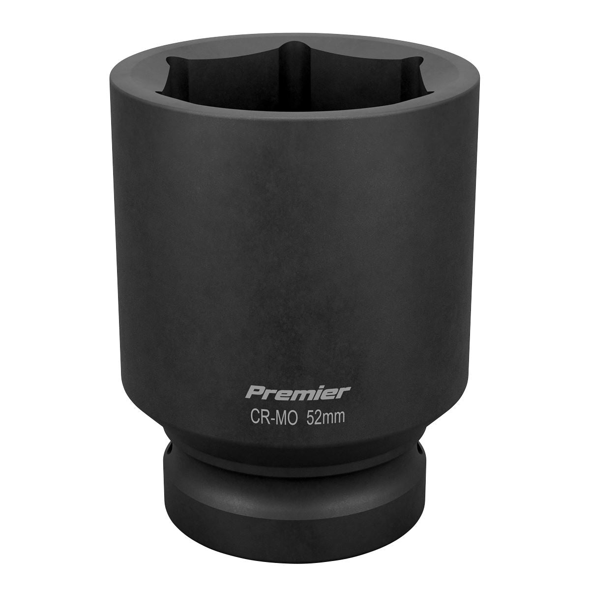 Sealey 52mm Deep Impact Socket 1"Sq Drive Single Hex WallDrive IS152D