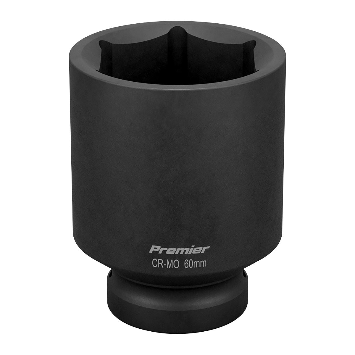Sealey 60mm Deep Impact Socket 1"Sq Drive Single Hex WallDrive IS160D