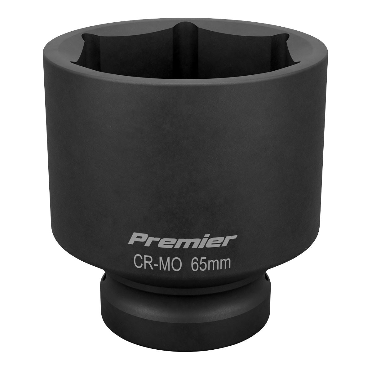 Sealey 65mm Impact Socket Standard Length1"Sq Drive Single Hex IS165