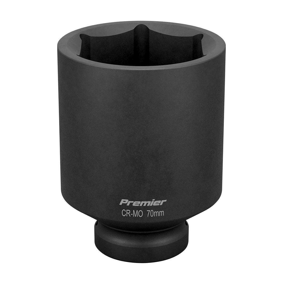 Sealey 70mm Deep Impact Socket 1"Sq Drive Single Hex WallDrive IS170D