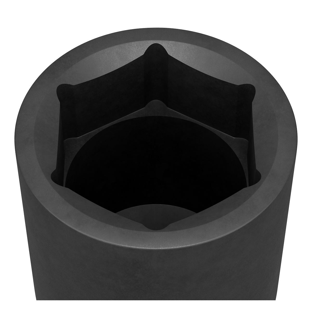 Sealey 80mm Deep Impact Socket 1"Sq Drive Single Hex WallDrive IS180D