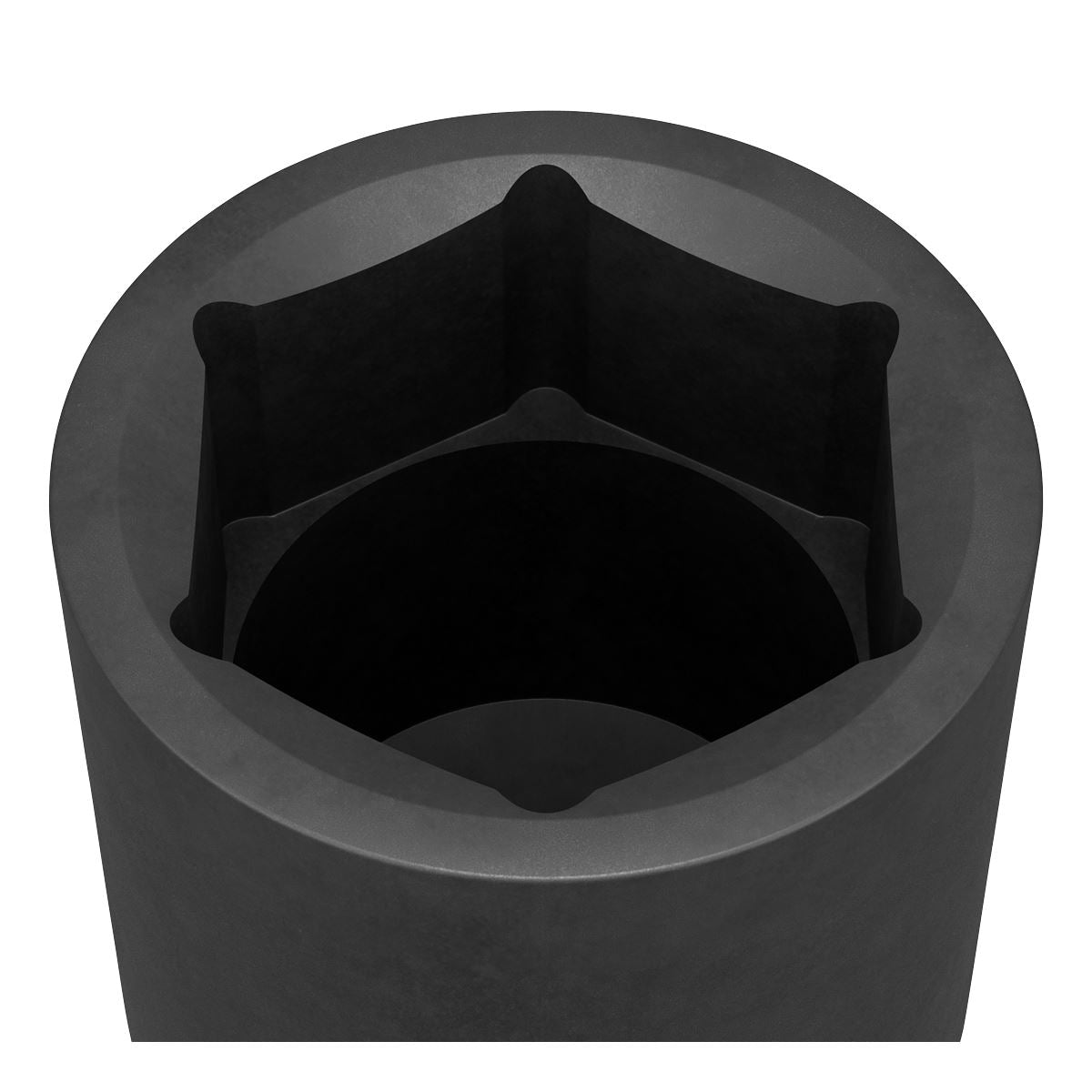 Sealey 90mm Deep Impact Socket 1"Sq Drive Single Hex WallDrive IS190D