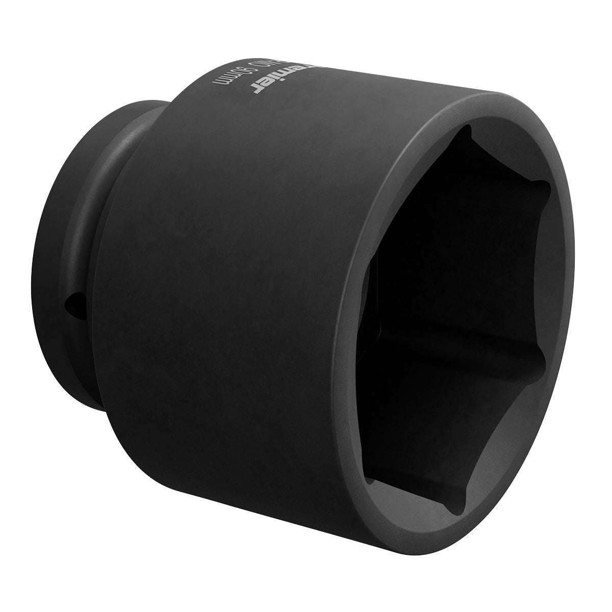 Sealey 90mm Impact Socket Standard Length 1"Sq Drive Single Hex IS190