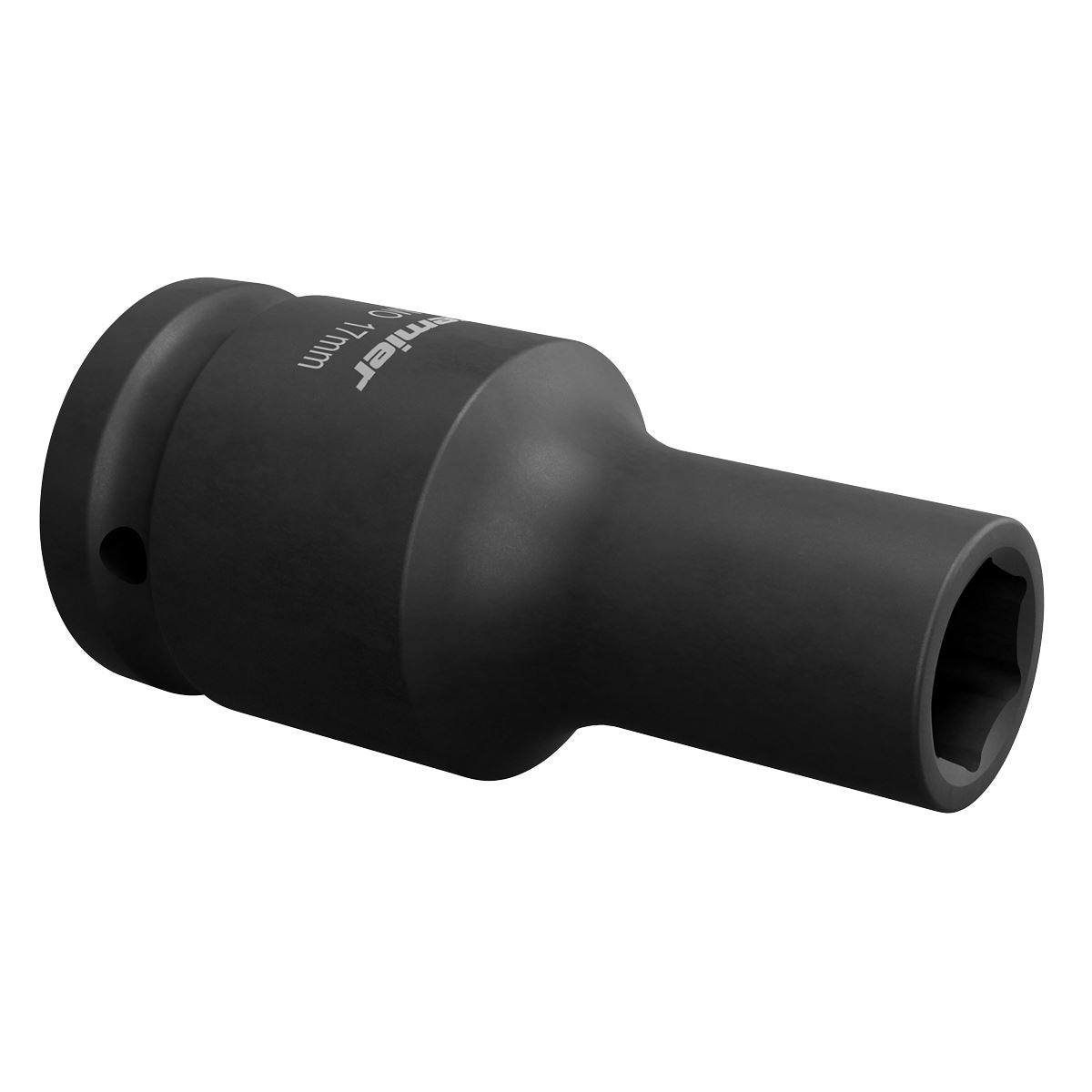 Sealey 17mm 3/4"Sq Drive Deep Metric Impact Socket Hexagon 6 Point IS3417D