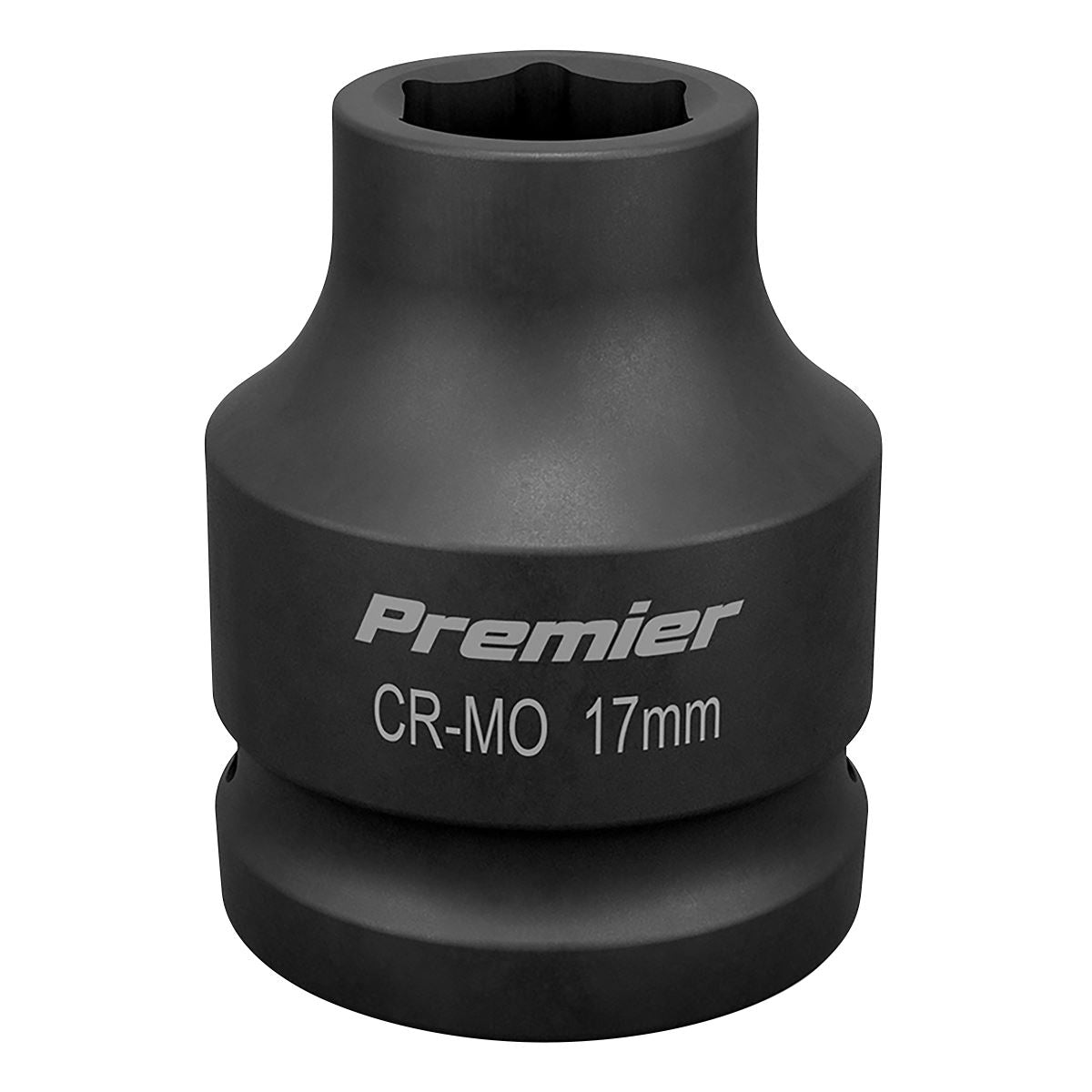 Sealey 17mm 3/4"Sq Drive Metric Impact Socket WallDrive Hexagon 6 Point IS3417