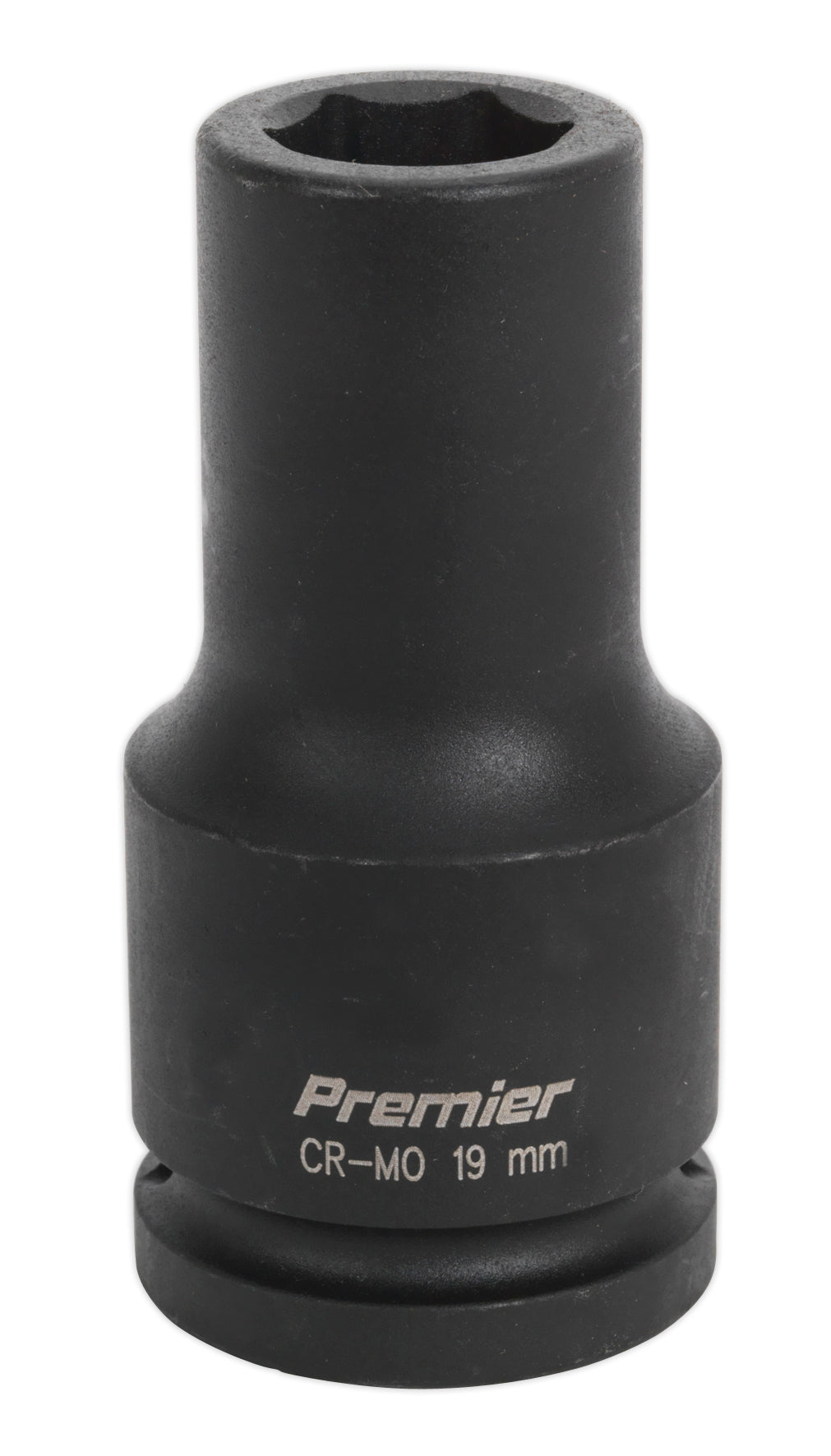 Sealey 19mm 3/4"Sq Drive Deep Metric Impact Socket Hexagon 6 Point IS3419D