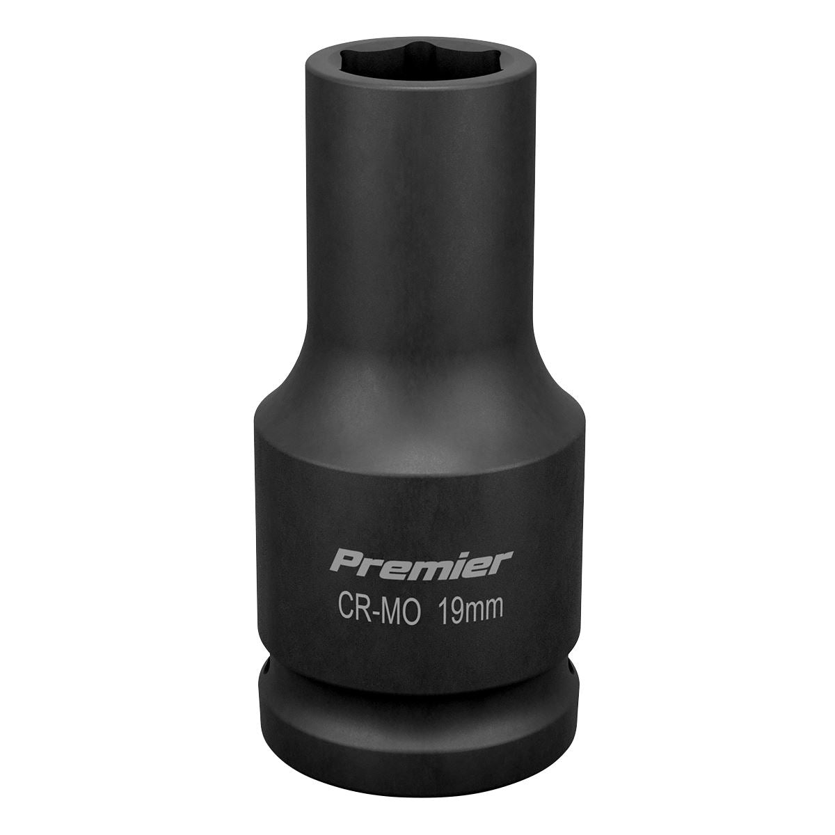 Sealey 19mm 3/4"Sq Drive Deep Metric Impact Socket Hexagon 6 Point IS3419D