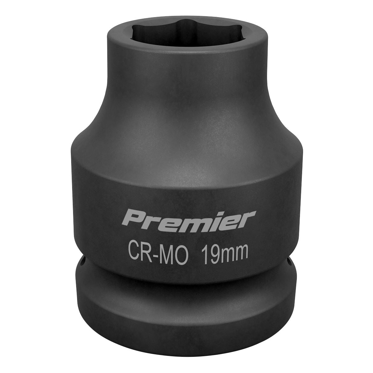 Sealey 19mm 3/4"Sq Drive Metric Impact Socket WallDrive Hexagon 6 Point IS3419