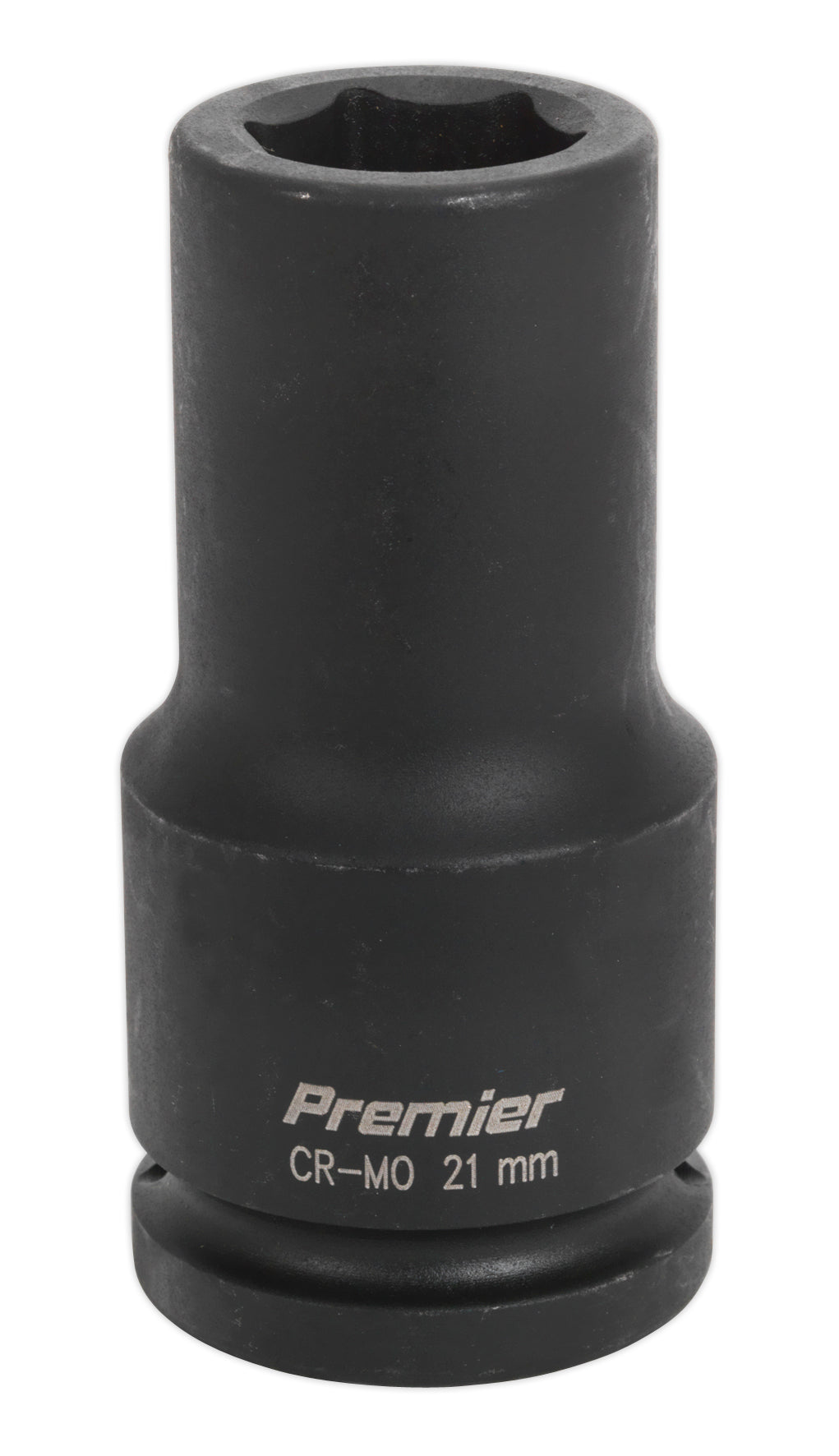 Sealey 21mm 3/4"Sq Drive Deep Metric Impact Socket Hexagon 6 Point IS3421D