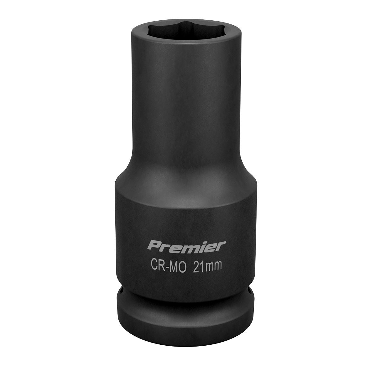 Sealey 21mm 3/4"Sq Drive Deep Metric Impact Socket Hexagon 6 Point IS3421D