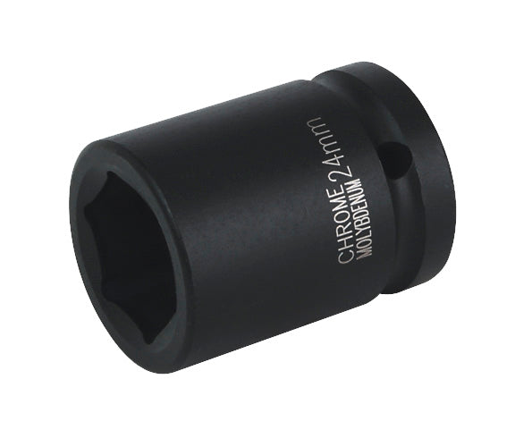Sealey 24mm 3/4"Sq Drive Metric Impact Socket WallDrive Hexagon 6 Point IS3424