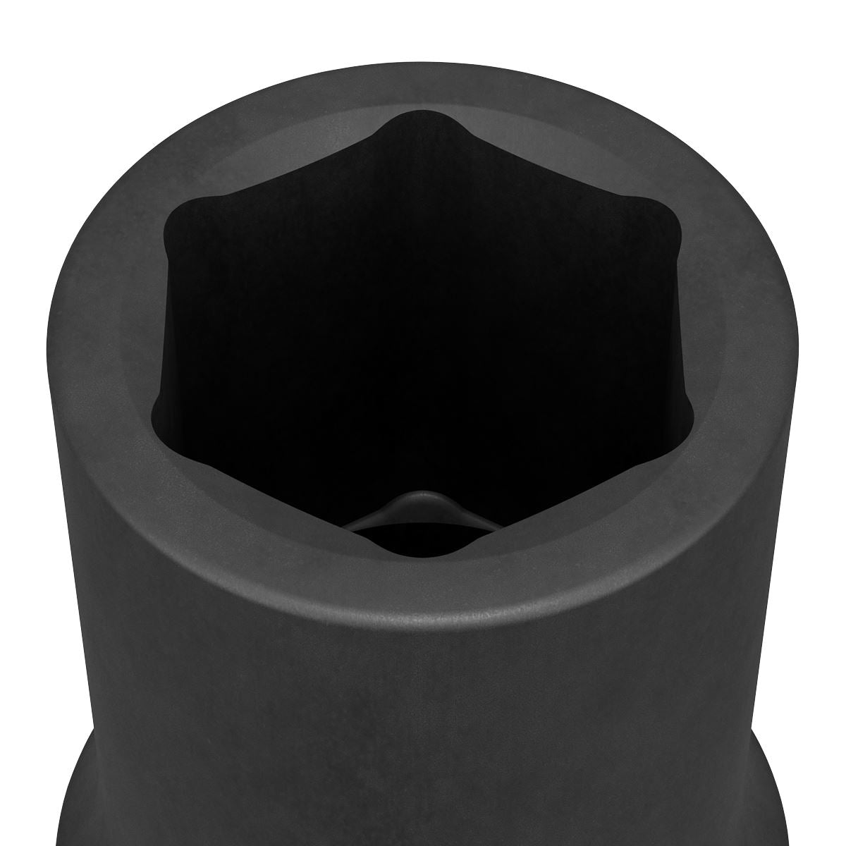 Sealey 24mm 3/4" Drive Deep Metric Impact Socket Hexagon 6 Point Black IS3424D