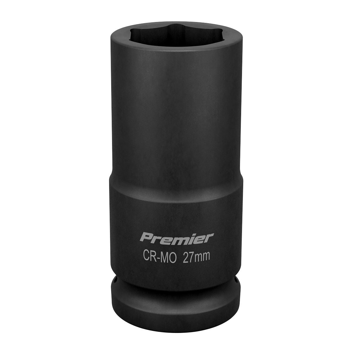 Sealey 27mm 3/4"Sq Drive Deep Metric Impact Socket Hexagon 6 Point IS3427D