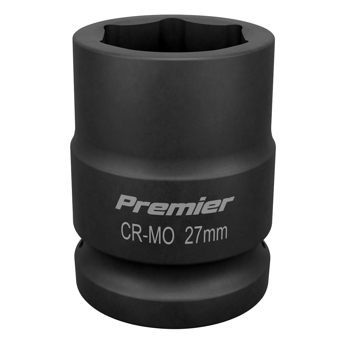 Sealey 27mm 3/4"Sq Drive Metric Impact Socket WallDrive Hexagon 6 Point IS3427