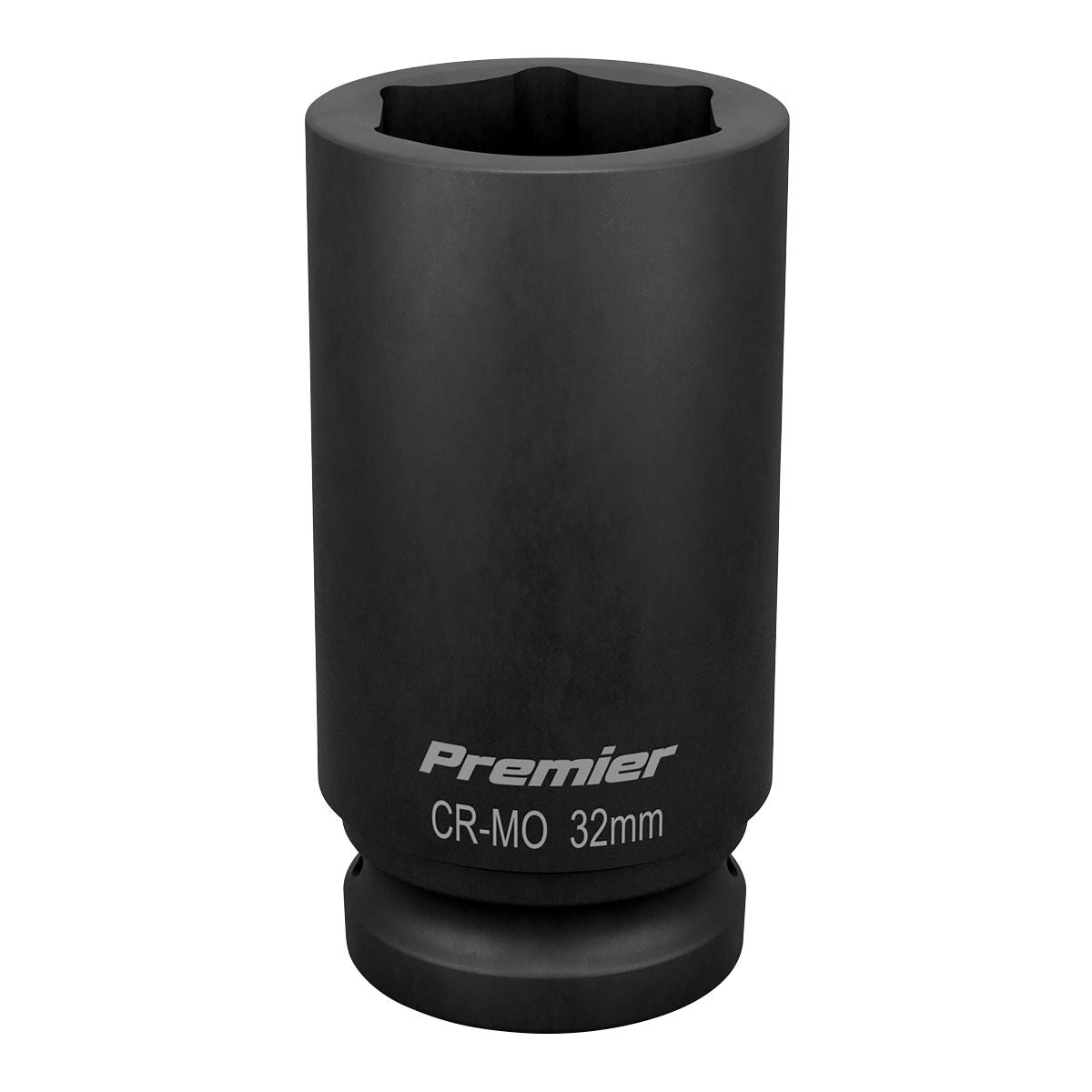 Sealey 32mm 3/4"Sq Drive Deep Metric Impact Socket Hexagon 6 Point IS3432D