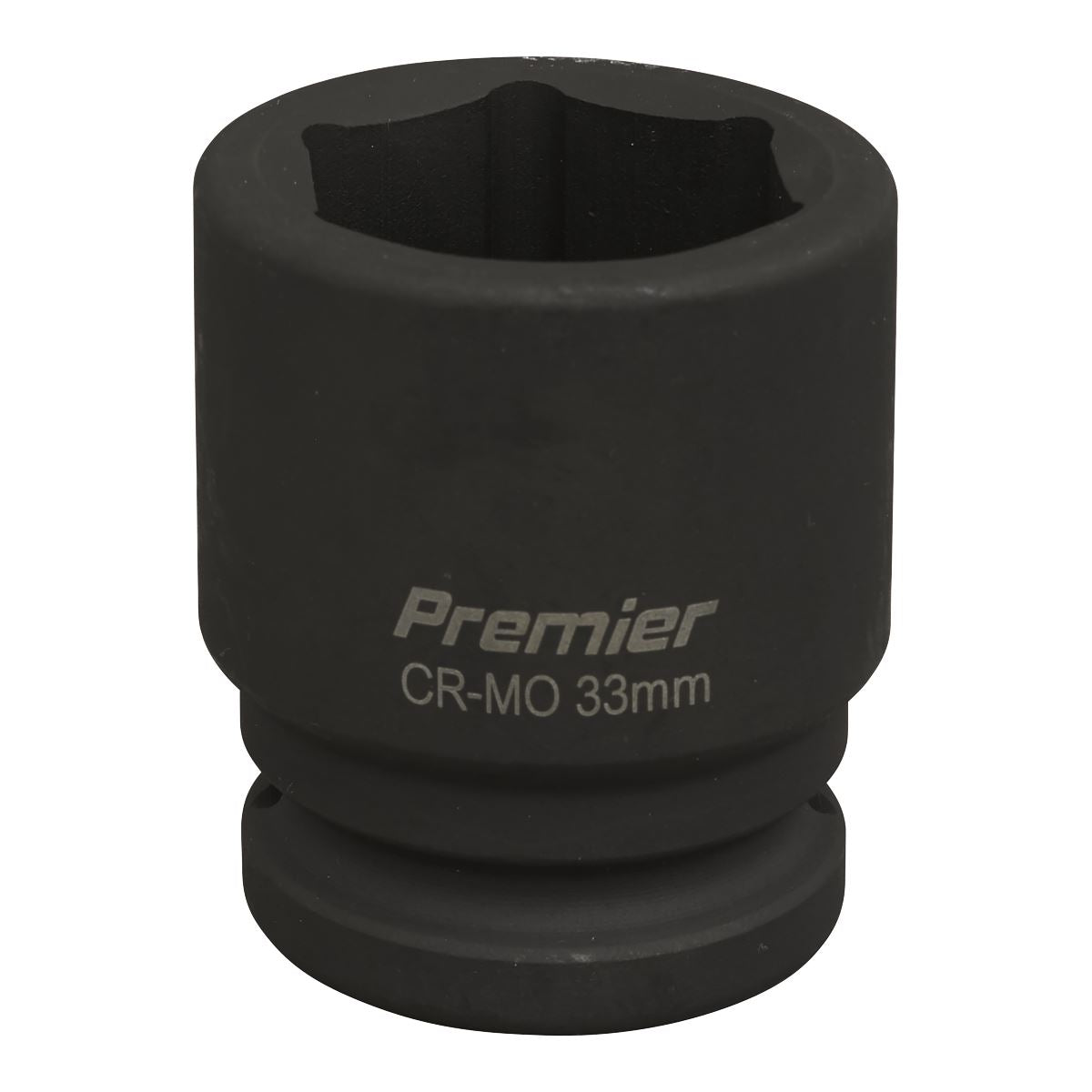Sealey 33mm 3/4"Sq Drive Metric Impact Socket WallDrive Hexagon 6 Point IS3433