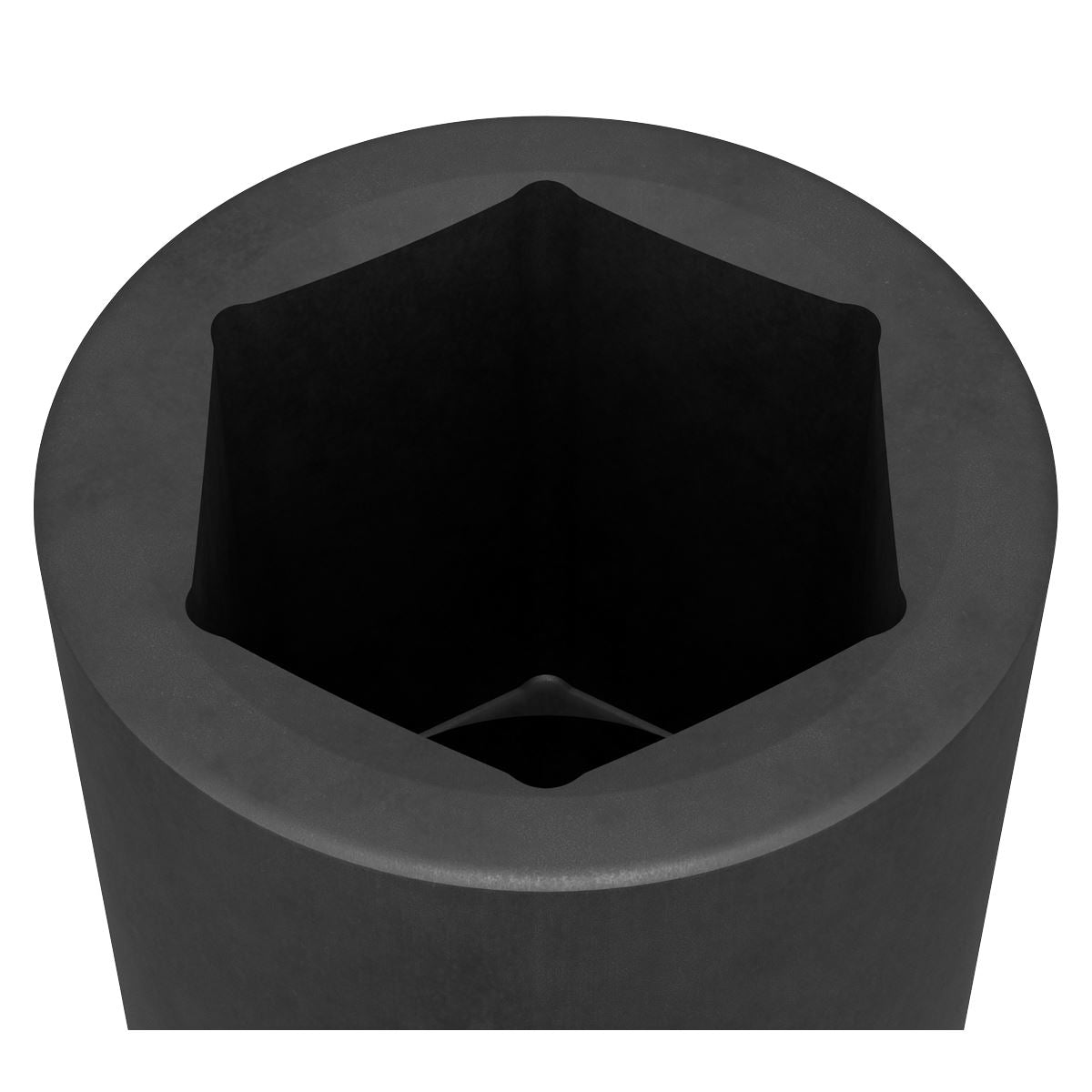 Sealey 34mm 3/4" Drive Deep Metric Impact Socket Hexagon 6 Point Black IS3434D