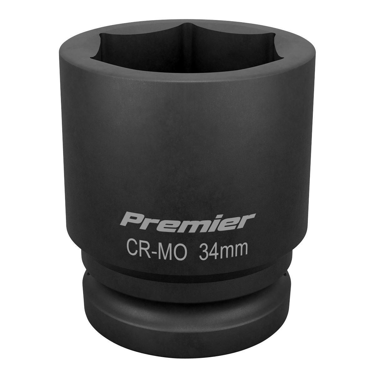 Sealey 34mm 3/4"Sq Drive Metric Impact Socket WallDrive Hexagon 6 Point IS3434