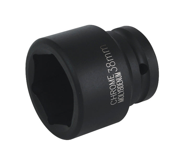 Sealey 38mm 3/4"Sq Drive Metric Impact Socket WallDrive Hexagon 6 Point IS3438