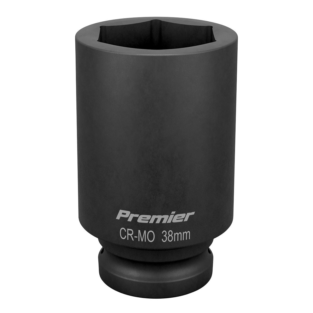 Sealey 38mm 3/4"Sq Drive Deep Metric Impact Socket Hexagon 6 Point IS3438D