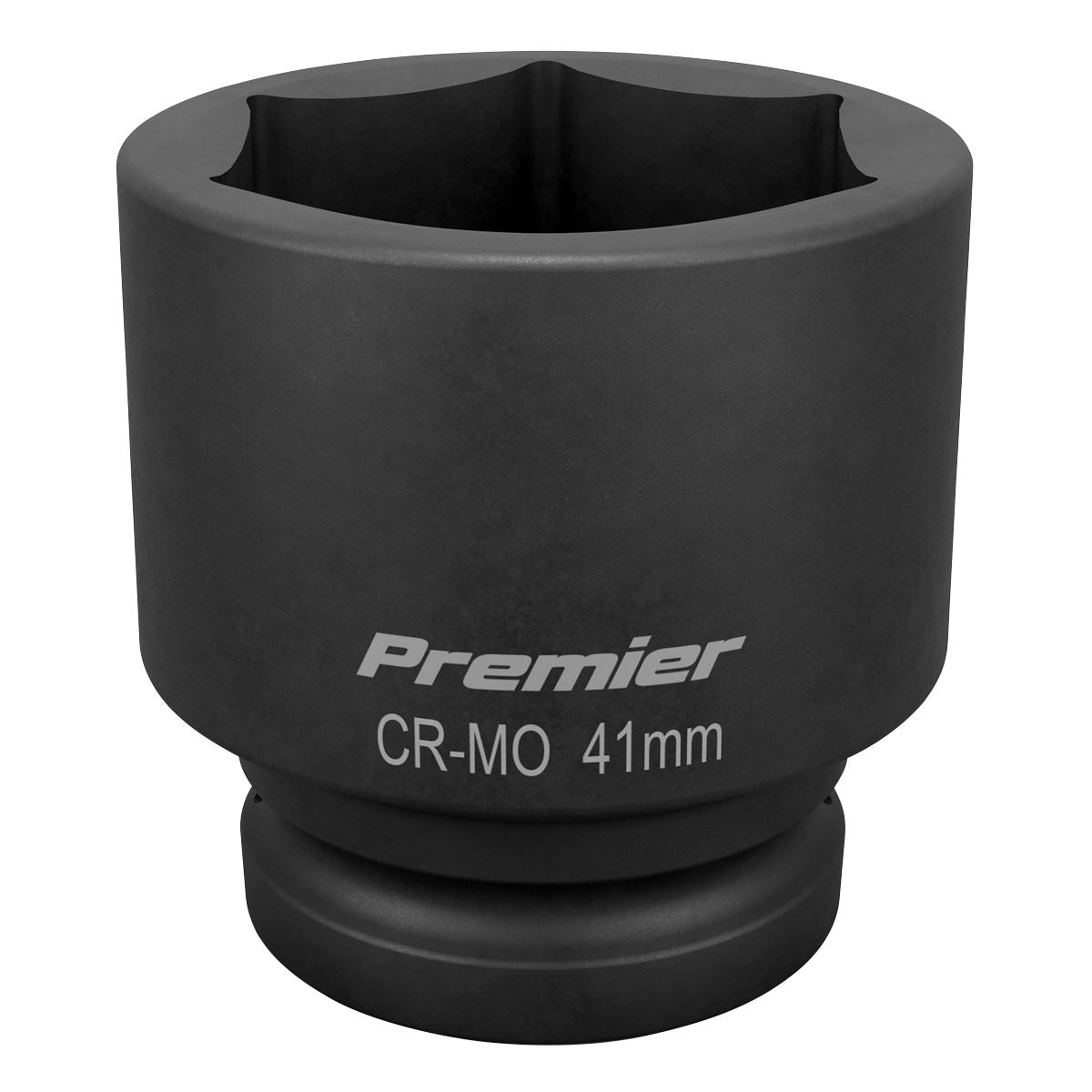Sealey 41mm 3/4"D Metric Impact Socket WallDrive Hexagon 6 Point Black IS3441
