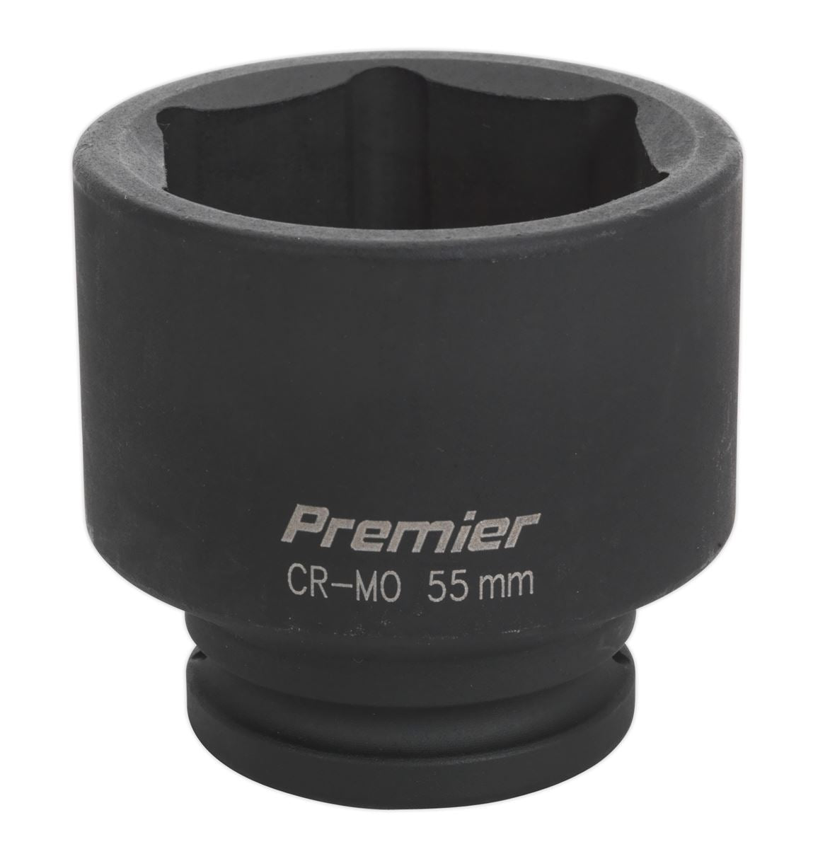 Sealey 55mm 3/4"Sq Drive Metric Impact Socket WallDrive Hexagon 6 Point IS3455