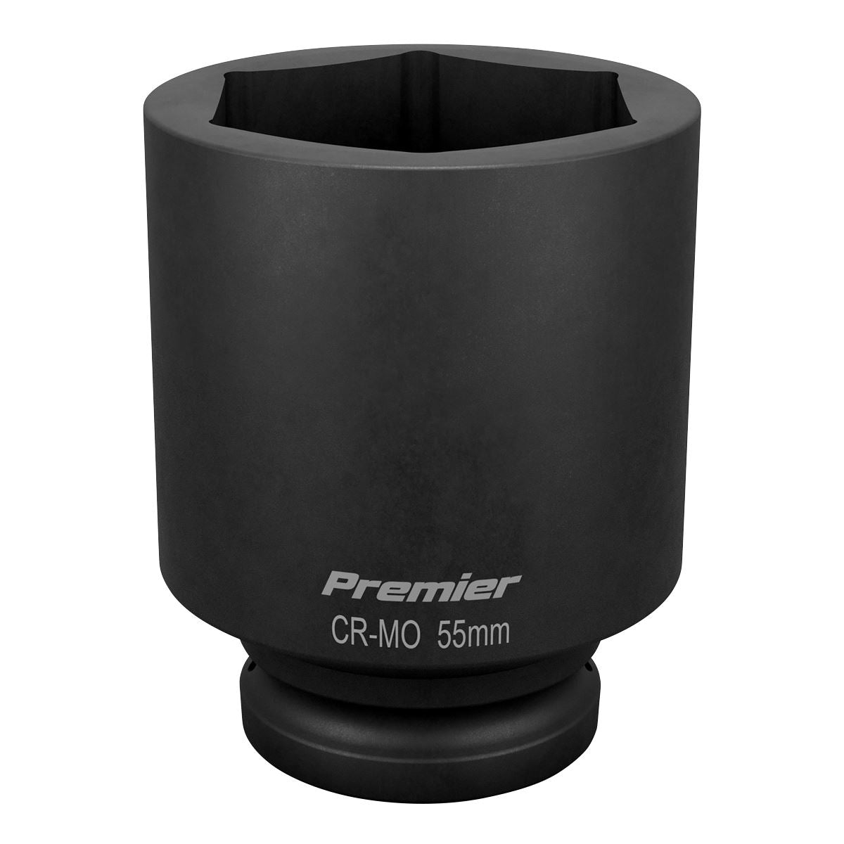 Sealey 55mm 3/4"Sq Drive Deep Metric Impact Socket Hexagon 6 Point IS3455D