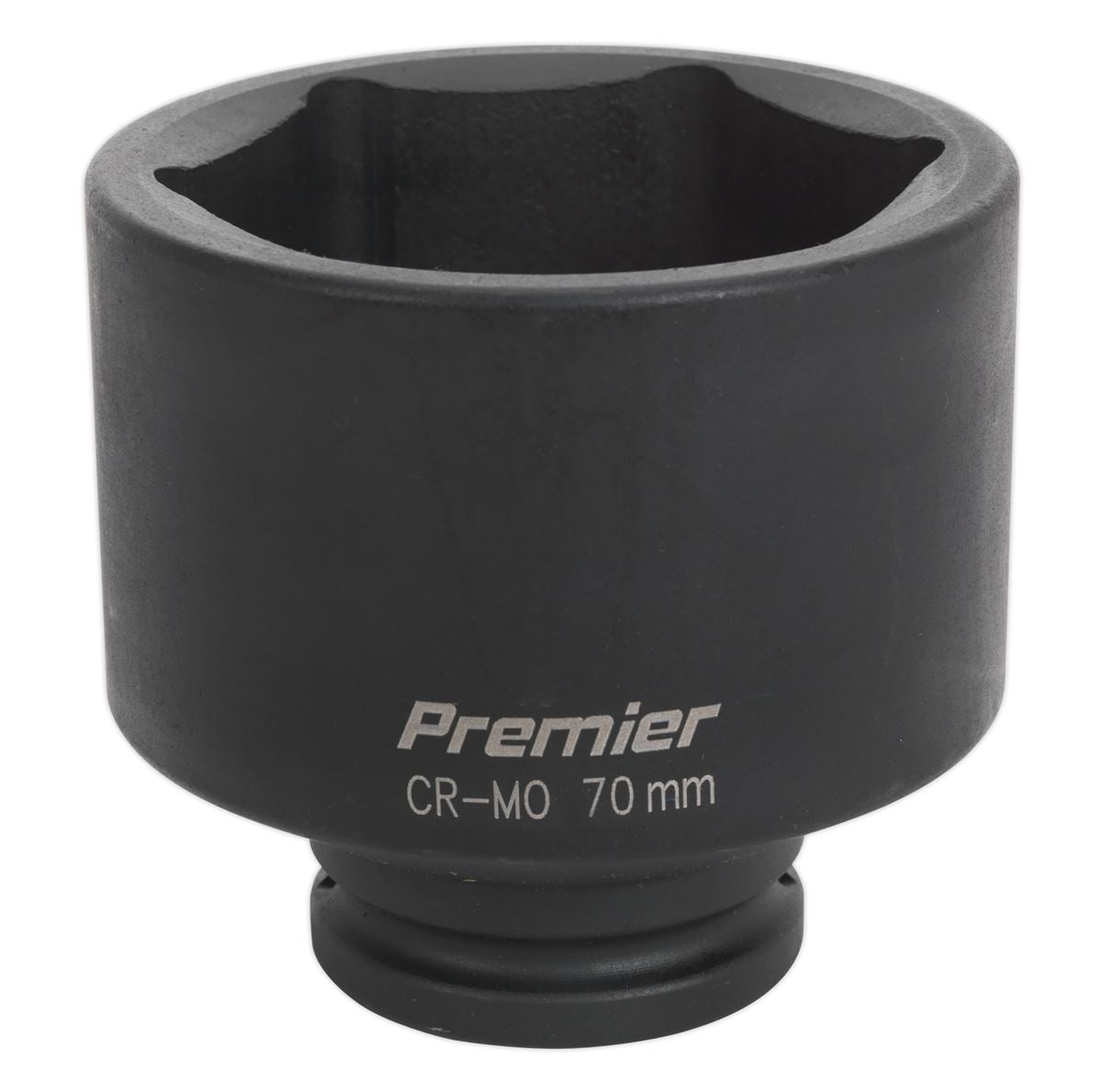 Sealey 70mm 3/4"Sq Drive Deep Metric Impact Socket Hexagon 6 Point IS3470D
