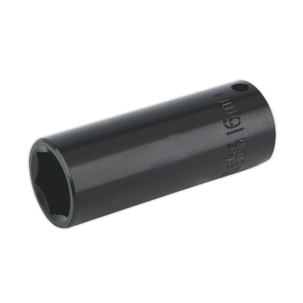 Sealey 16mm 3/8"Sq Drive Deep Impact Socket WallDrive For Air Wrenches IS3816D