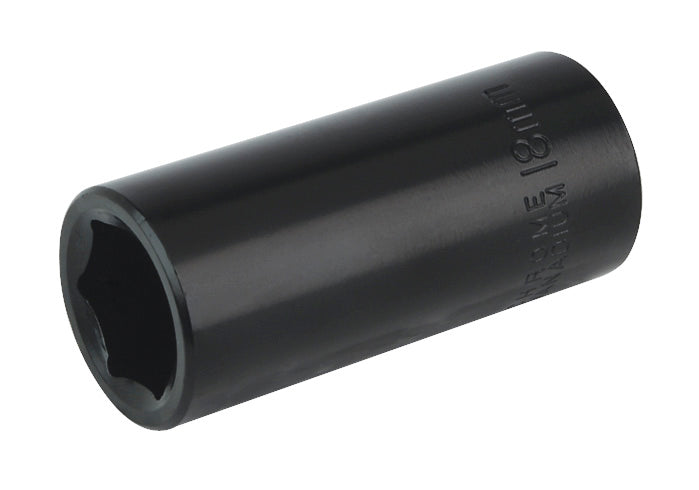 Sealey 18mm 3/8"Sq Drive Deep Impact Socket WallDrive For Air Wrenches IS3818D