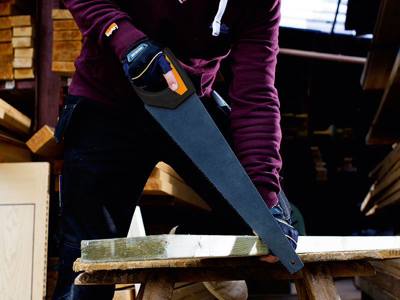 IRWIN Jack 880 UN Universal Hand Saw 550mm (22in) Coated 8 TPI JAK880BUN22