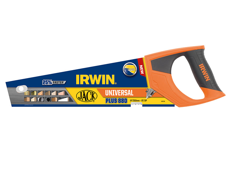 IRWIN Jack 880UN Universal Toolbox Saw 350mm (14in) 8 TPI JAK880TUN14