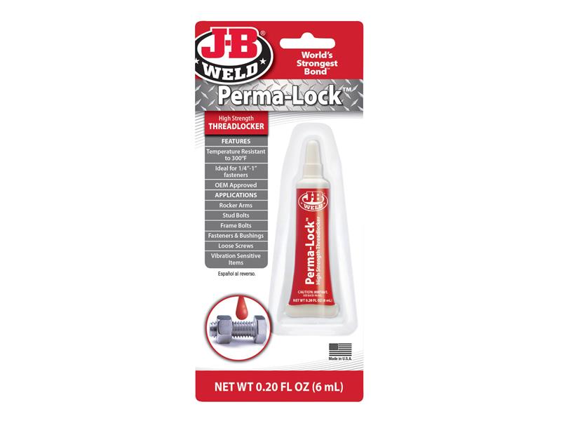 J-B Weld Perma-lock High High Strength Threadlocker 6ml JBW27106UK