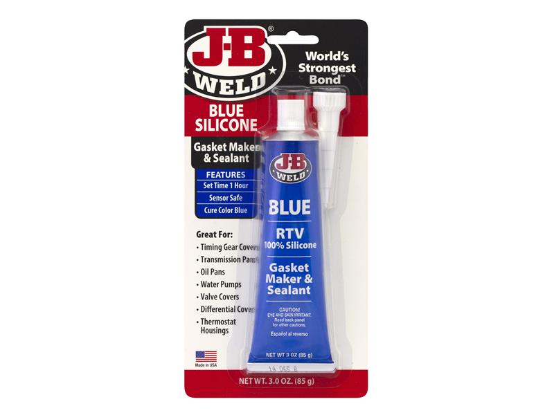 J-B Weld Silicone Gasket Maker And Sealant Blue 85g JBW31316UK