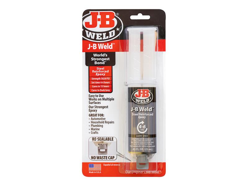 J-B Weld Original Cold-Weld Epoxy Syringe 25ml JBW50165UK