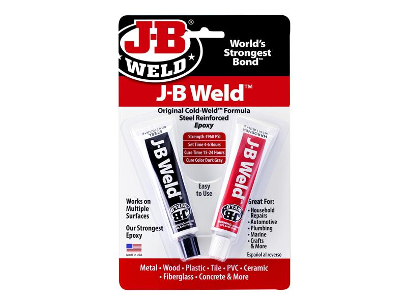 J-B Weld Original Cold-Weld Epoxy 2 x 30ml JBW8265SUK
