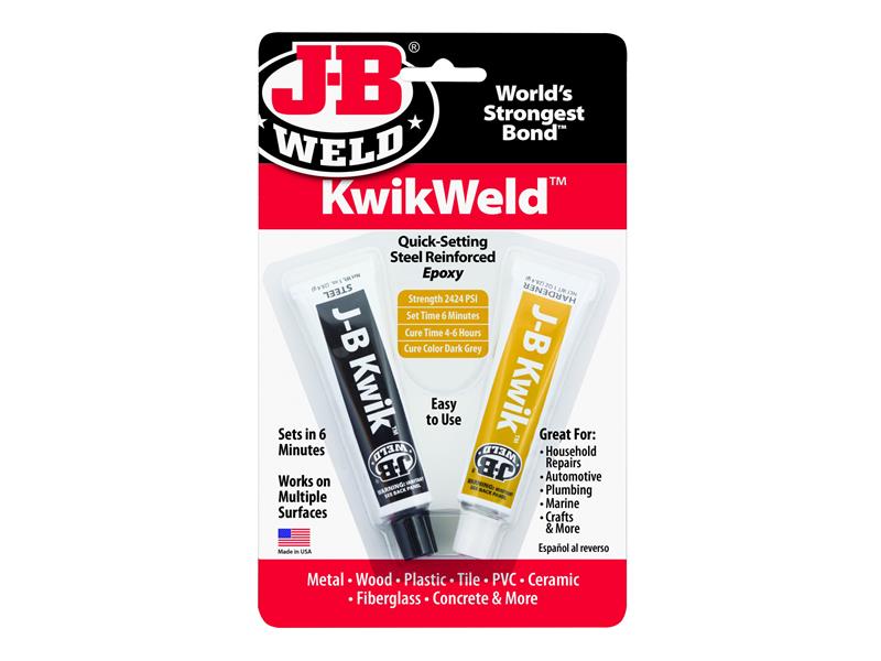 J-B Weld KwikWeld Epoxy Adhesive 2 x 30ml JBW8276UK